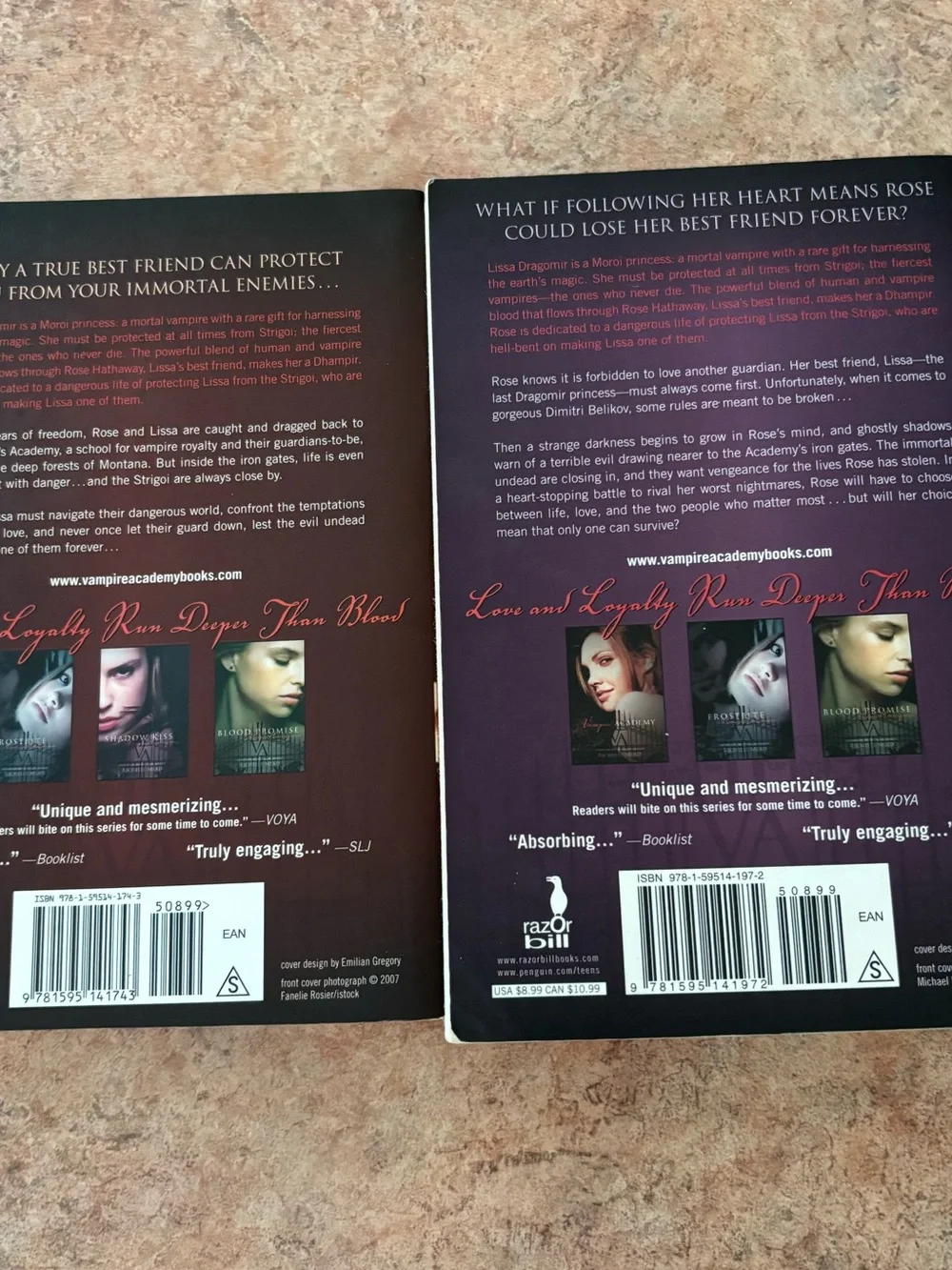 Vampire Academy Paperback Book Bundle - Richelle Mead
